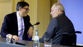 Schäuble verteidigt die deutschen Exporte