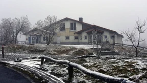 Almhütte im Taunus für die kalte Jahreszeit