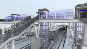 Hattersheim baut Bahnhof bis  2029 barrierefrei um