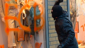 Demonstrant bekommt Bewährungsstrafe