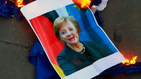 Einprügeln auf Deutschland