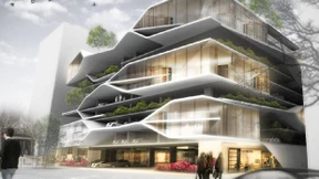 Im Parkhaus  ist ein  Zimmer frei