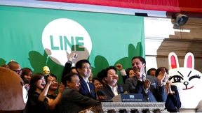 Whatsapp-Rivale Line klettert um fast 50 Prozent