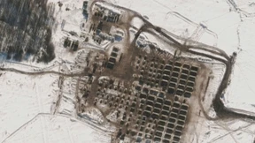 Russische Truppen gehen in Position