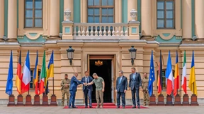 Scholz für Kandidatenstatus der Ukraine