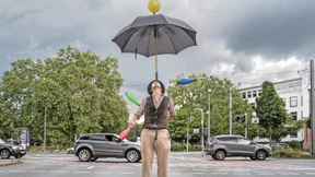 Was treiben Jongleure an großen Kreuzungen?