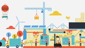 Flaches Design mit ganz viel Tiefe