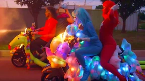 Sind im Wald, kann sein, dass wir uns verspäten