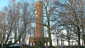 Sieben auf einem Steig