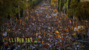 Hunderttausende Katalanen demonstrieren gegen den spanischen Staat