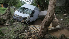 Wetterau-Dorf unter Wasser