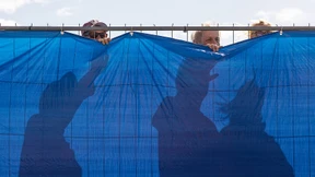 Fußball in der Blase