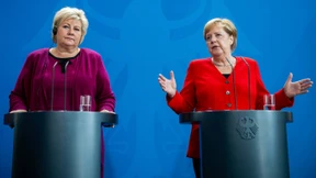 Merkel fordert abermals türkischen Rückzug aus Nordsyrien