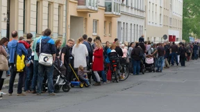 Ansturm auf Kindertagesstätte in Leipzig