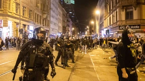 Fußballfest auf dem Römer, Krawall im Bahnhofsviertel