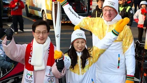 Ein deutsch-südkoreanisches Paar bei Olympia