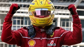 Hamilton rast zum ersten Sieg mit Ferrari