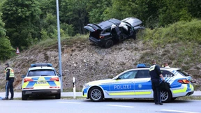 Mutmaßliche Geldautomatensprenger verunglücken auf Flucht