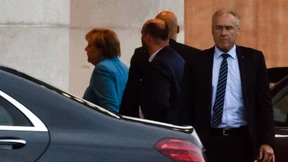 Konfrontation im Kanzleramt