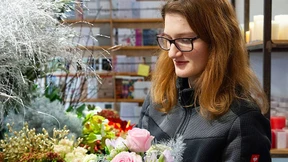 Abnehmende Blumenlust