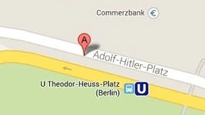 Meinten Sie „Adolf-Hitler-Platz“?