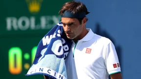 Federer hatte mit eigenen Schlägen zu kämpfen