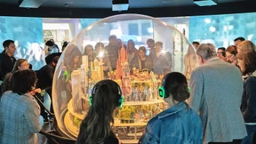 Frankfurter Schneekugel ist kaputt