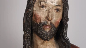 Wie ein Vogel schwebt der Gottessohn zum Vater