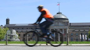 Fahrradparkhaus an zentraler Stelle
