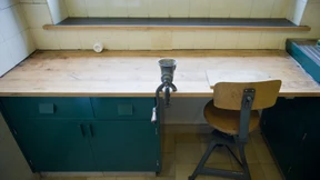 Die Vermieterin in der Abstellkammer