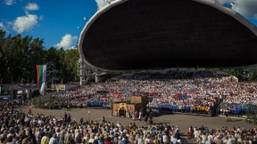 Die Bühne der Chöre