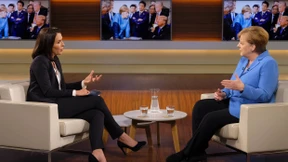 Merkel und der Tisch, über den sie sich nicht ziehen lassen will