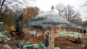 Einstiges Badhaus ohne Gastronomie