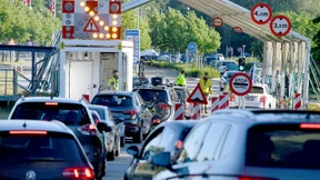 An der Grenze zu Dänemark staut es sich schon