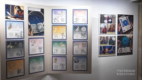 Salamanca zeigt einen Comic ohne Zeichner