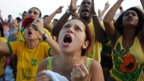 Feuerwerk an der Copacabana
