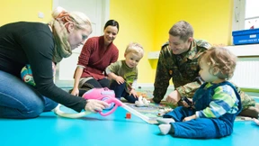 Krieg ist nicht familienfreundlich