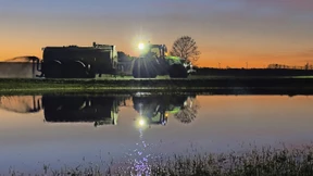 Vom Acker in den Fluss