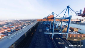 Hamburger Hafen plant Hyperloop für Container