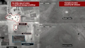 Aufnahmen der Klinik in Gaza