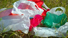 Verbrauch von Plastiktüten geht zurück