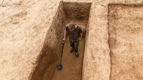 Eine Scherbe als wertvollstes Fundstück