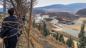 Der Finger des Palastes beim Grubenunglück