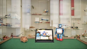 Digitales Treffen mit Mr. Roboto