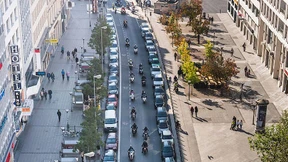 Stadt Frankfurt verbietet Motorrad-Demonstration