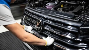 VW-Sitz in Schwierigkeiten