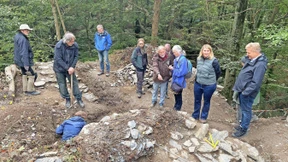 Reste einer Raubritterburg