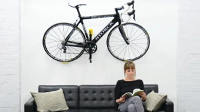 Das Fahrrad im Wohnzimmer