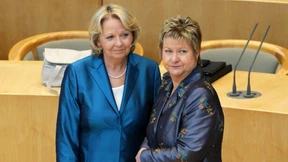 Hannelore Kraft im ersten Wahlgang wiedergewählt