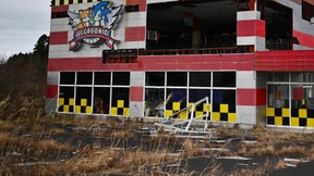 Im Strahlensperrbezirk um Fukushima